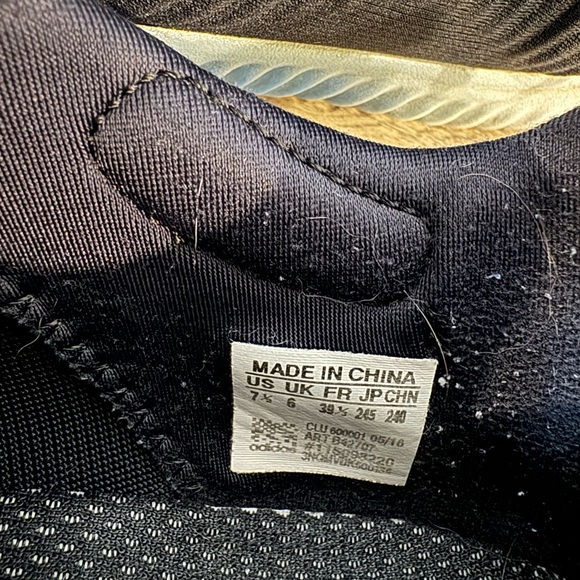 Adidas Alphabounce Black Gray Animal Print Athletic Sneakers Women’s - Picture 5 of 5